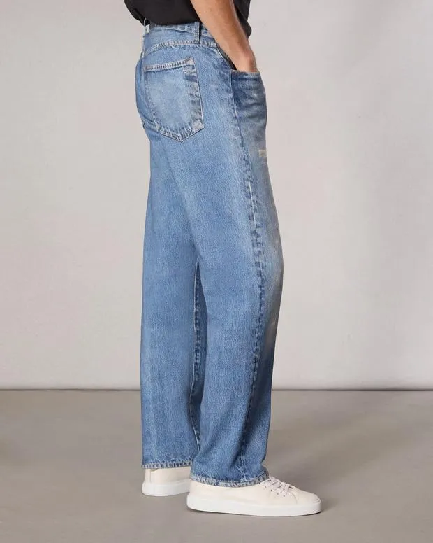 Men Jeans Rag and Bone Rbmiramar Fleece Fit 4 Pant Cotton Fleece Greenwood