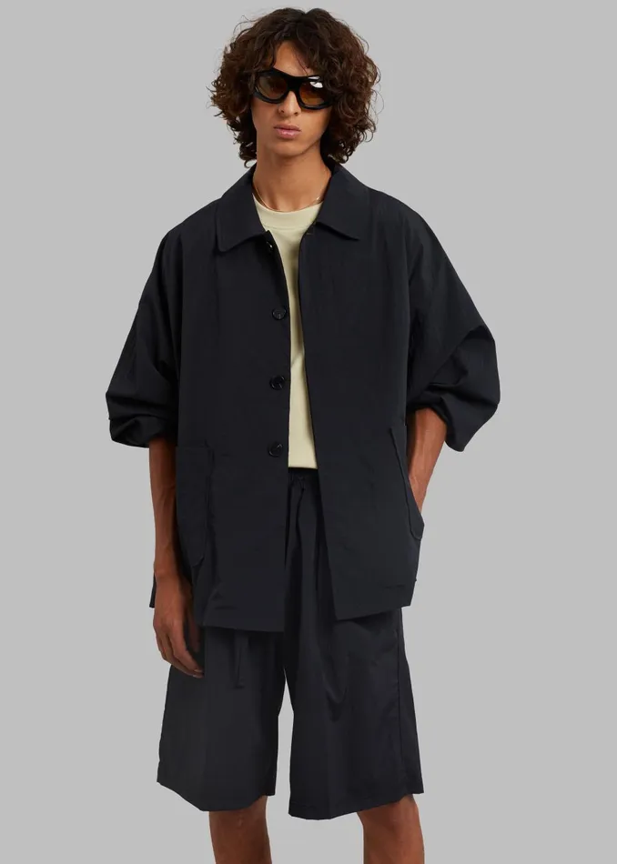 Men Kabo Tracksuit Shorts 8211 Black The Frankie Shop Bottoms