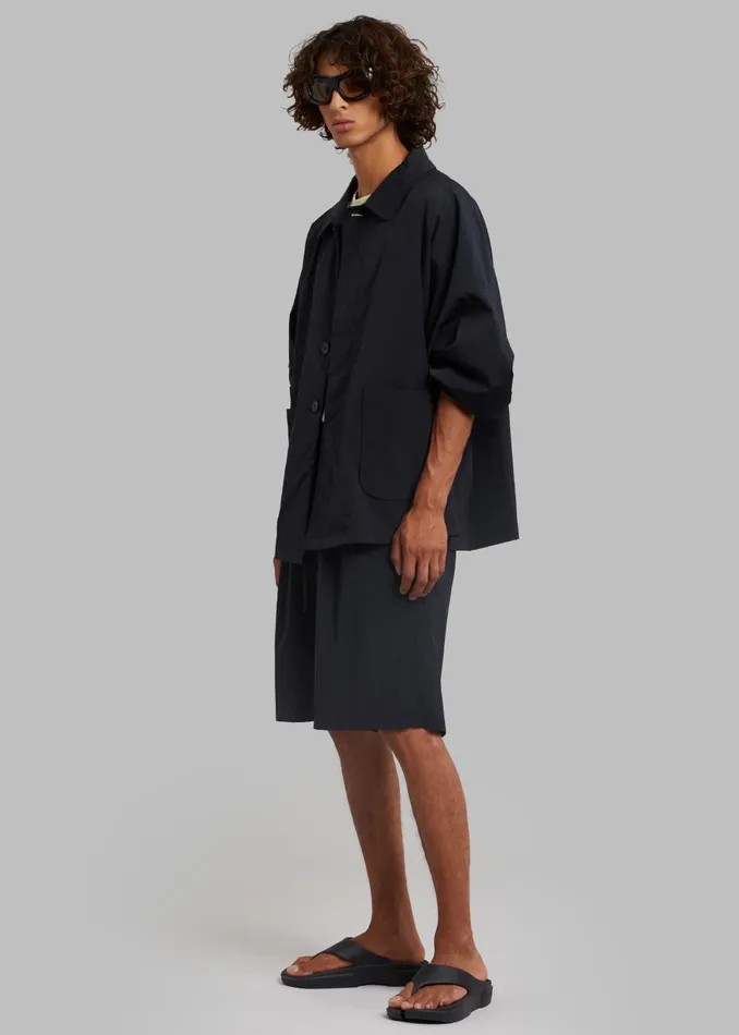 Men Kabo Tracksuit Shorts 8211 Black The Frankie Shop Bottoms