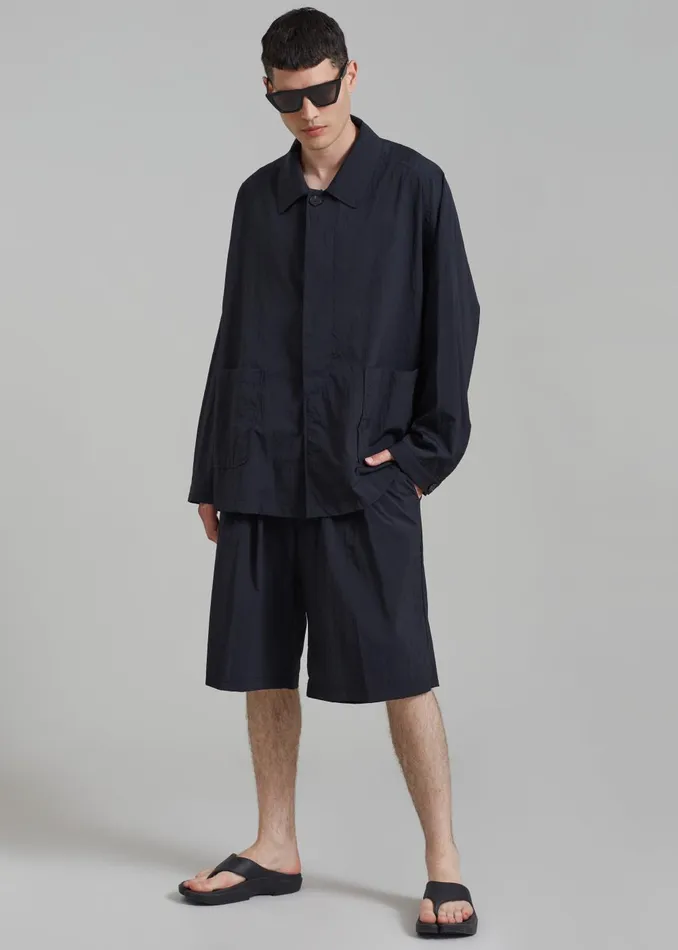 Men Kabo Tracksuit Shorts 8211 Black The Frankie Shop Bottoms