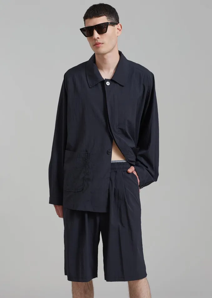 Men Kabo Tracksuit Shorts 8211 Black The Frankie Shop Bottoms