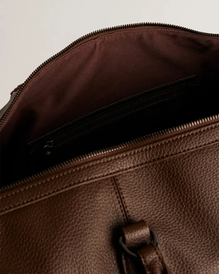 Men KALVIN 8211 Faux Leather Webbing Strap Holdall Brownchocolate Ted Baker Holdalls and Weekend Bags Men KALVIN 8211 Faux Leather Webbing Strap Holdall Brownchocolate Ted Baker Holdalls and Weekend Bags