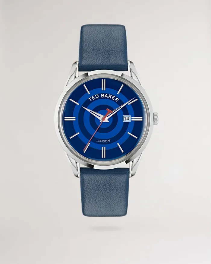 Men LEYTONL 8211 Leyton Leather Strap Watch Navy Ted Baker Watches and Jewellery Men LEYTONL 8211 Leyton Leather Strap Watch Navy Ted Baker Watches and Jewellery