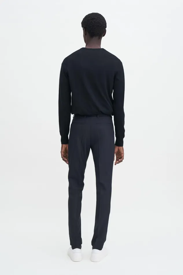 Men Liam Wool Trousers Dark Navy Filippa K Trousers