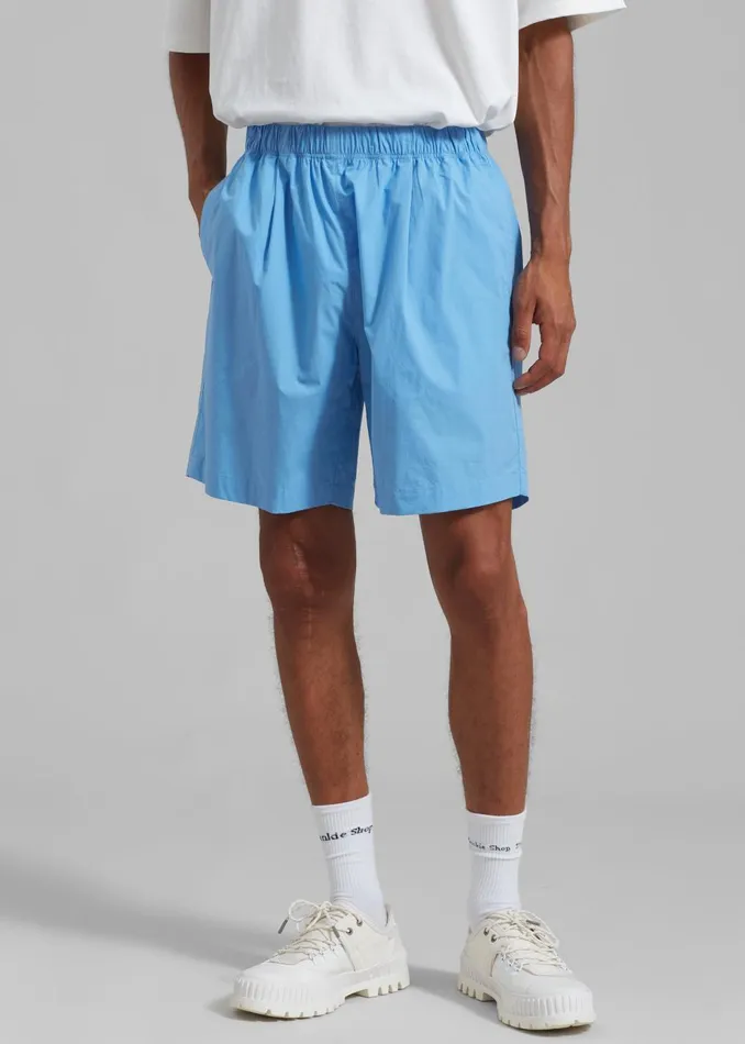 Men Matthias Boxer Bermuda Shorts 8211 Blue The Frankie Shop Bottoms
