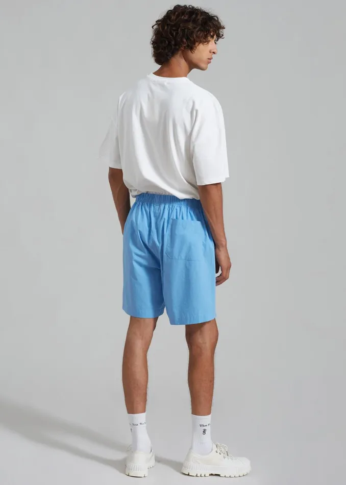 Men Matthias Boxer Bermuda Shorts 8211 Blue The Frankie Shop Bottoms