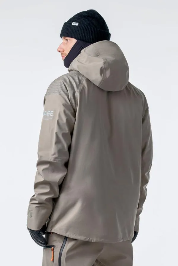 Men MtnX Glacier 3L Light JacketClay Orage Jackets