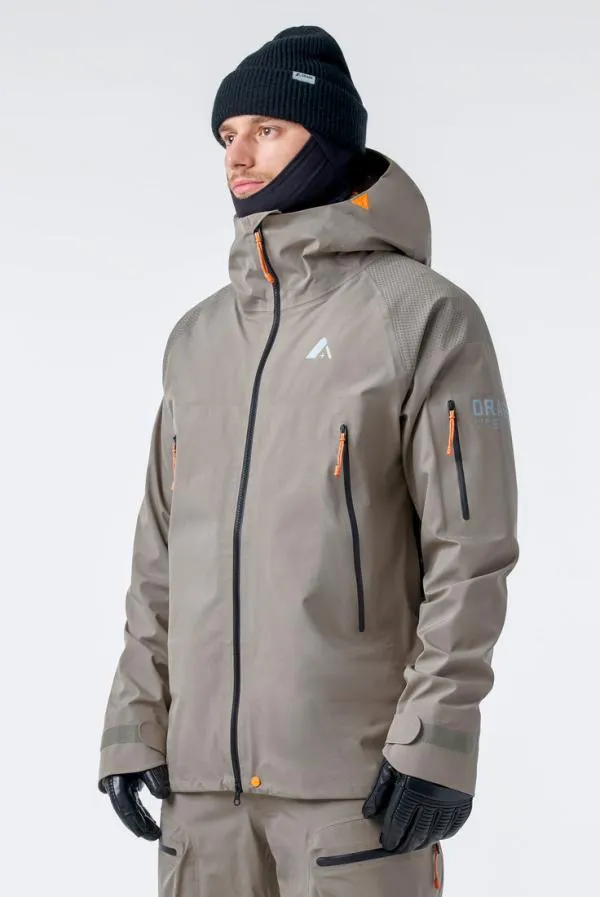 Men MtnX Glacier 3L Light JacketClay Orage Jackets