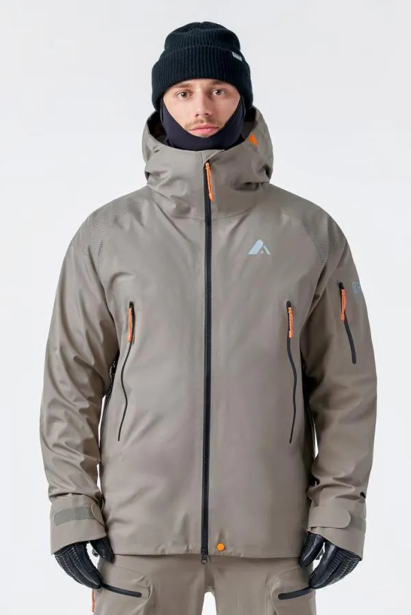 Men MtnX Glacier 3L Light JacketClay Orage Jackets
