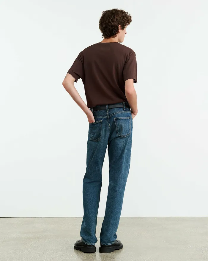 Men Nili Lotan BRANDON TEE Cocoa Tees