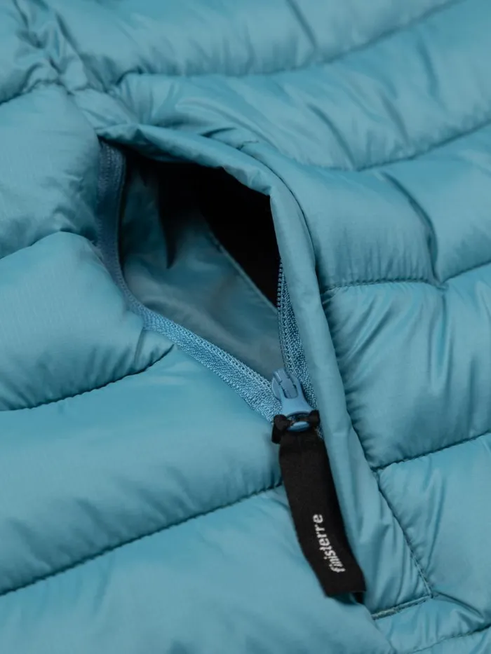 Men Nimbus Insulated Jacket Ocean Storm Finisterre Jackets Coats and Gilets