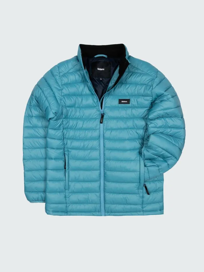 Men Nimbus Insulated Jacket Ocean Storm Finisterre Jackets Coats and Gilets