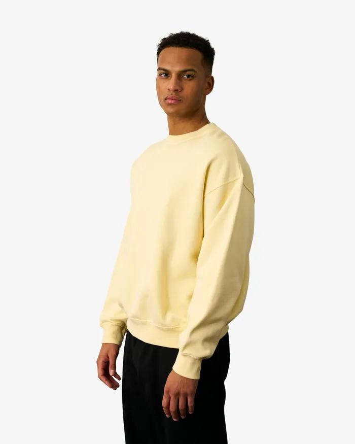 Men Organic Oversized Crew Soft Lavender Colorful Standard Crewneck Sweatshirts