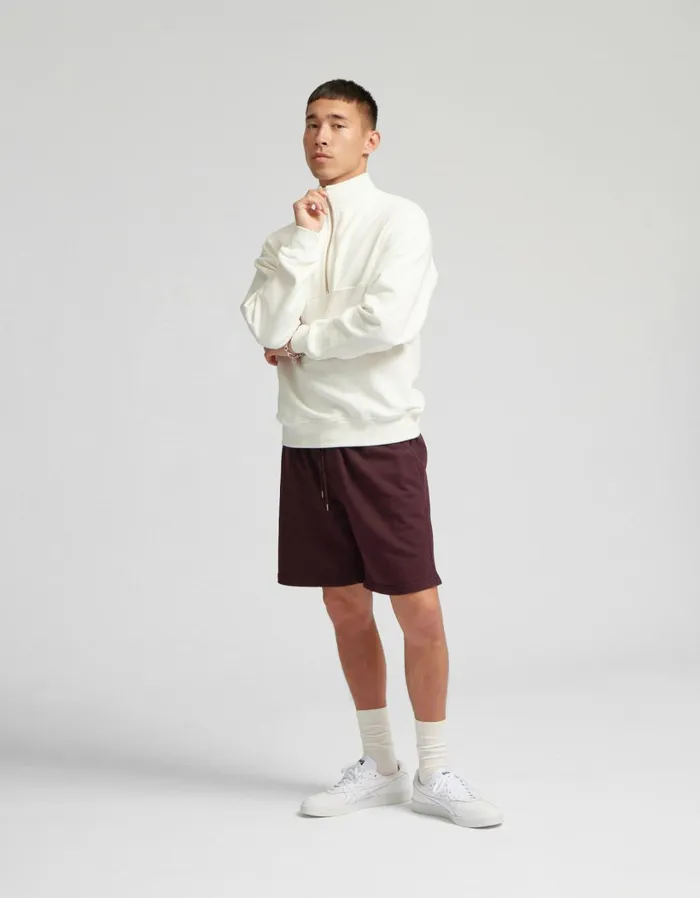 Men Organic Quarter Zip Purple Haze Colorful Standard Quarter Zips