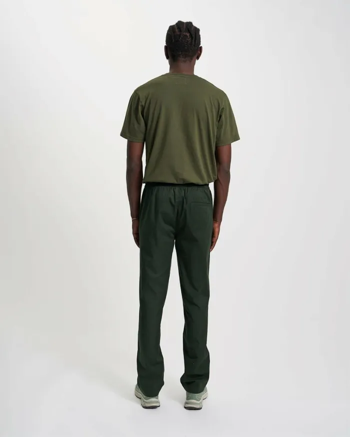 Men Organic Twill Pants Hunter Green Colorful Standard Pants