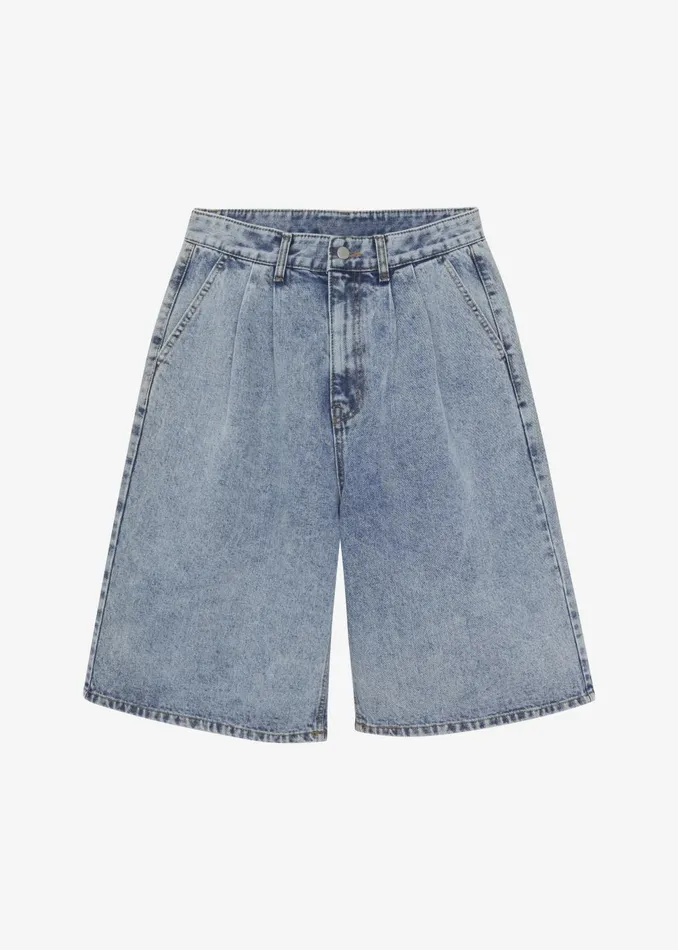 Men Otto Denim Bermuda Shorts 8211 Blue The Frankie Shop Bottoms