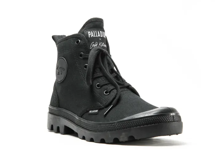 Men PALLABROUSSE X KITSUNE Blackblack PALLADIUM Boots Men PALLABROUSSE X KITSUNE Blackblack PALLADIUM Boots
