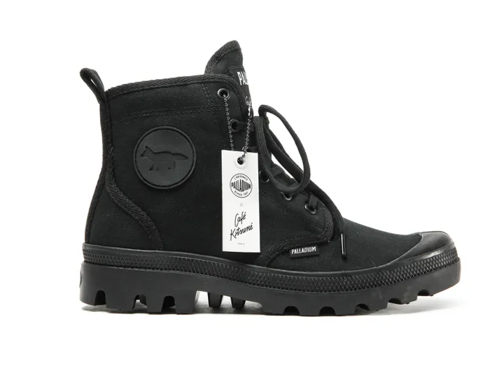 Men PALLABROUSSE X KITSUNE Blackblack PALLADIUM Boots Men PALLABROUSSE X KITSUNE Blackblack PALLADIUM Boots