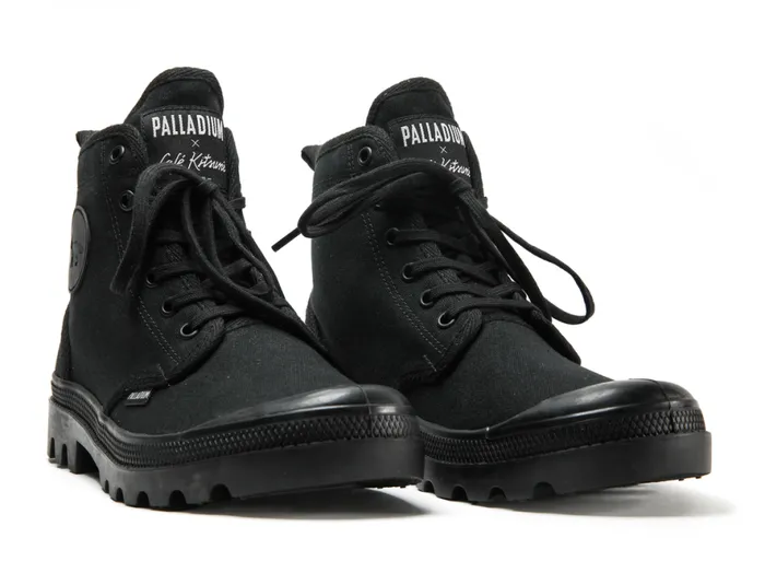 Men PALLABROUSSE X KITSUNE Blackblack PALLADIUM Boots Men PALLABROUSSE X KITSUNE Blackblack PALLADIUM Boots