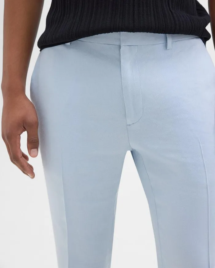 Men Pants Theory Zaine Pant In LinenViscose Skylight