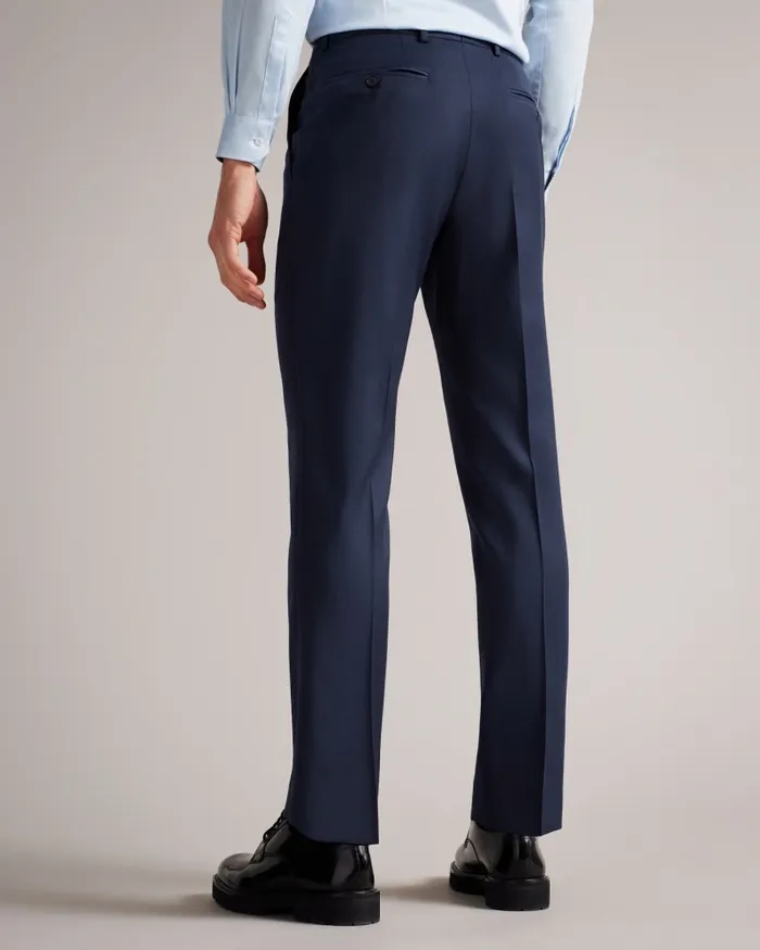 Men PERTHTS 8211 Slim Fit Twill Suit Trousers Navy Ted Baker Suits Men PERTHTS 8211 Slim Fit Twill Suit Trousers Navy Ted Baker Suits