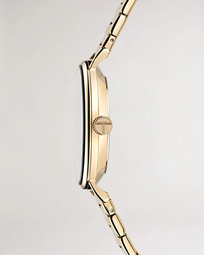 Men PHYLIPY 8211 Phylipa Gents Multifunction Bracelet Watch Gold Colour Ted Baker Watches and Jewellery