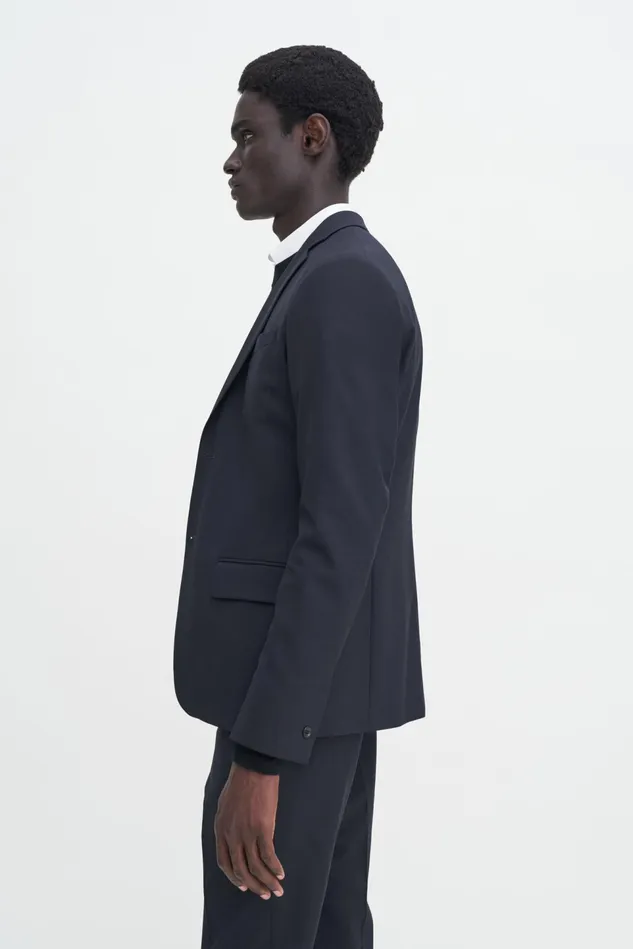 Men Rick Wool Jacket Dark Navy Filippa K Suit Jackets