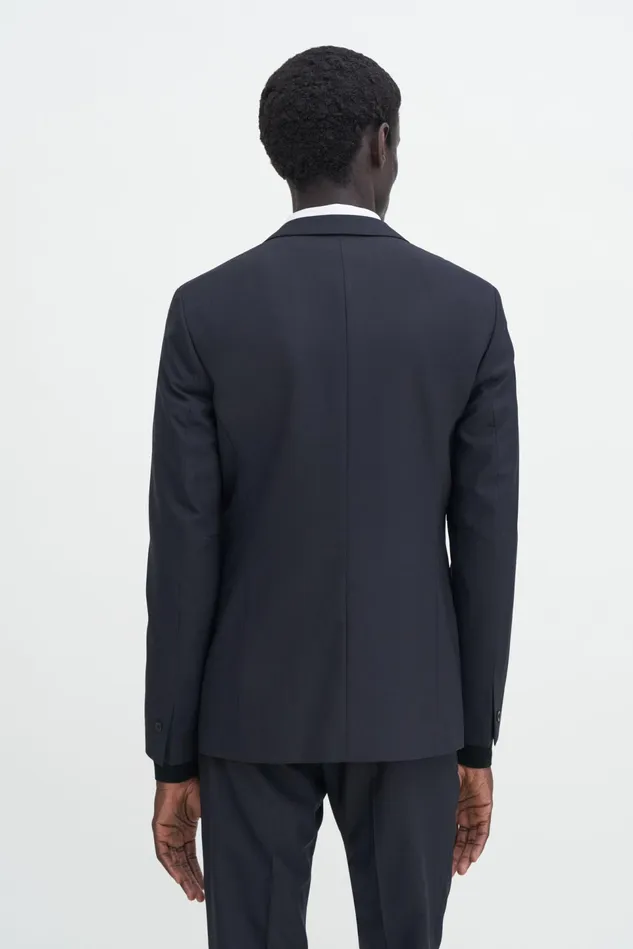 Men Rick Wool Jacket Dark Navy Filippa K Suit Jackets