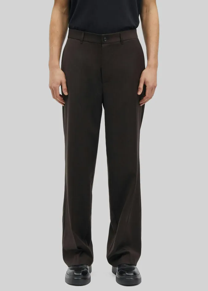 Men Samse Samse Christoph Trousers 8211 Chocolate Torte The Frankie Shop Bottoms
