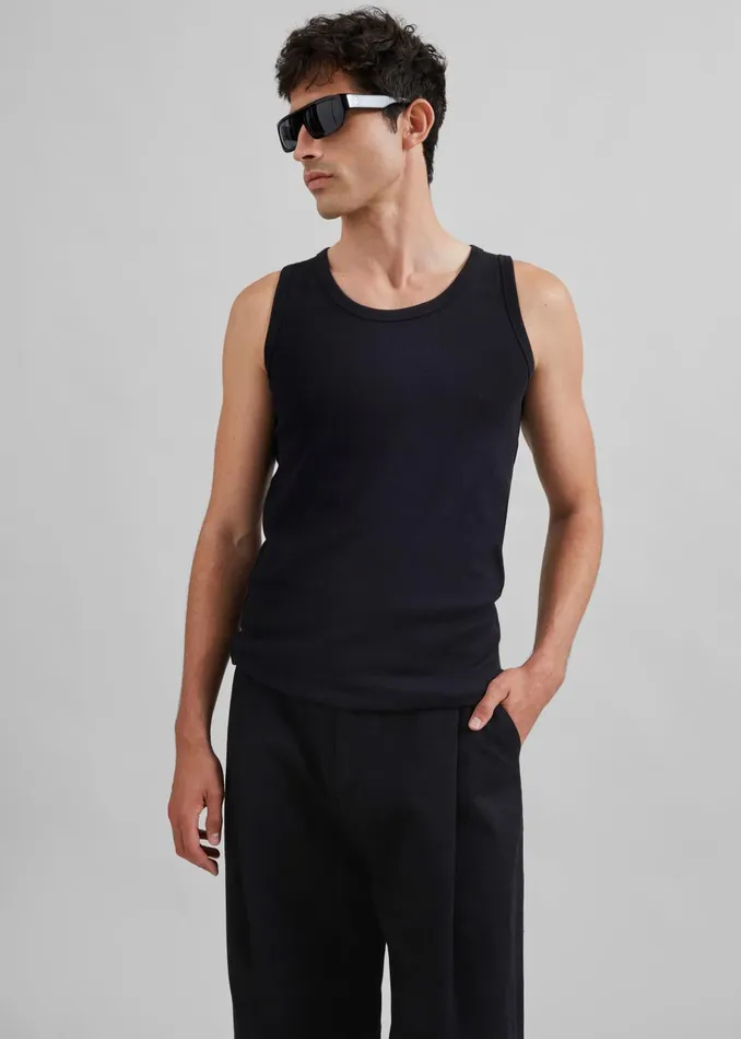 Men Samse Samse Salars Tank Top 8211 Black The Frankie Shop Tops