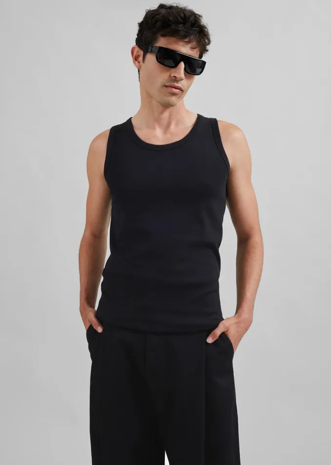 Men Samse Samse Salars Tank Top 8211 Black The Frankie Shop Tops