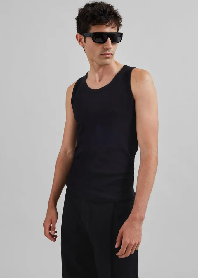 Men Samse Samse Salars Tank Top 8211 Black The Frankie Shop Tops