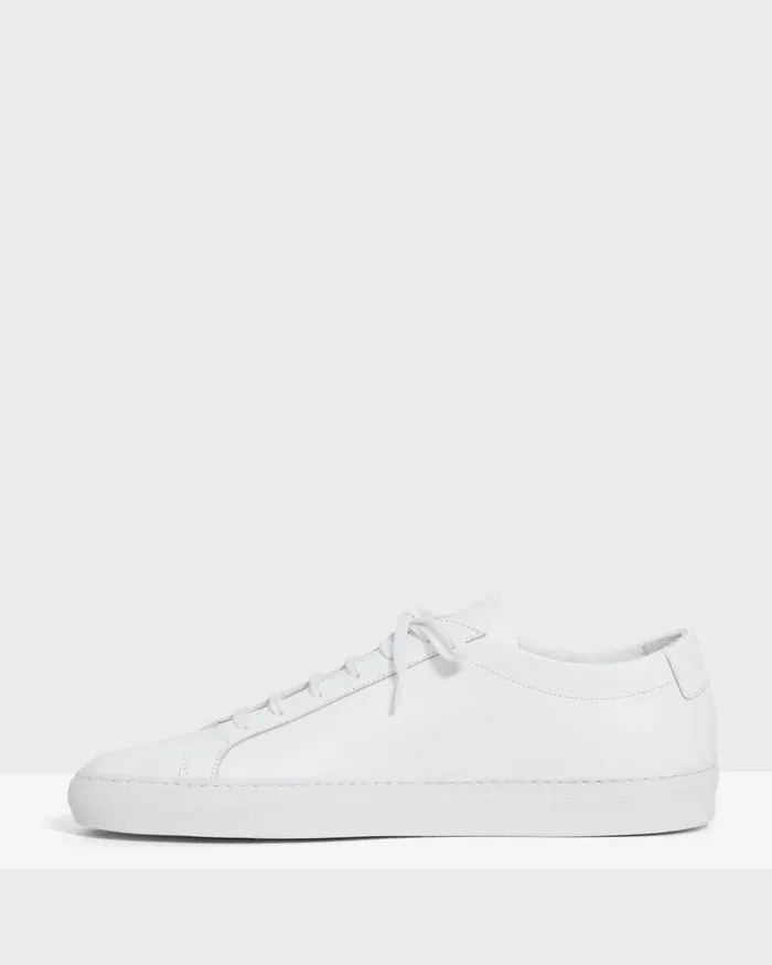 Men Shoes Theory Common Projects Original Achilles Sneakers White