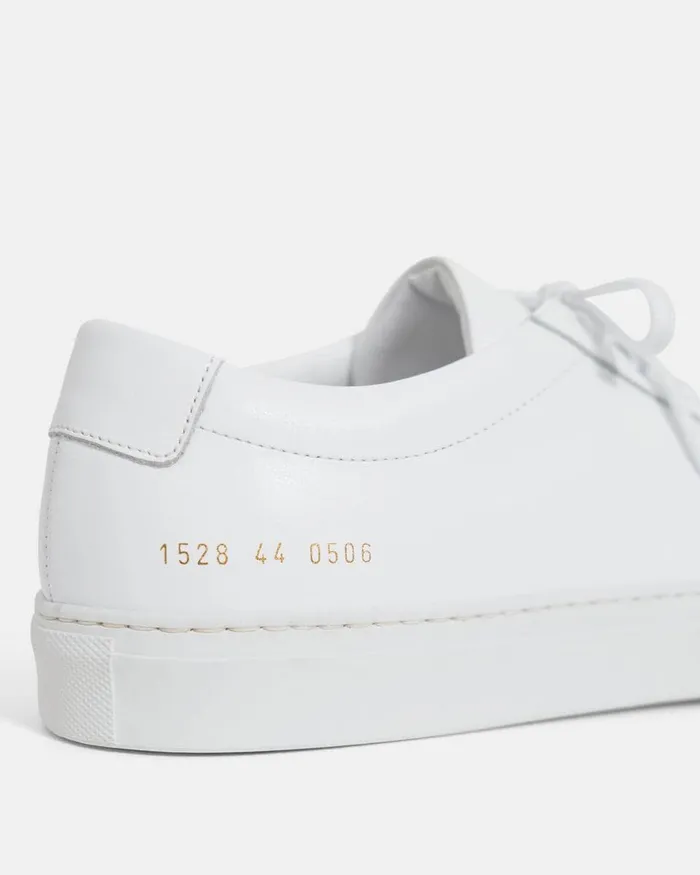 Men Shoes Theory Common Projects Original Achilles Sneakers White