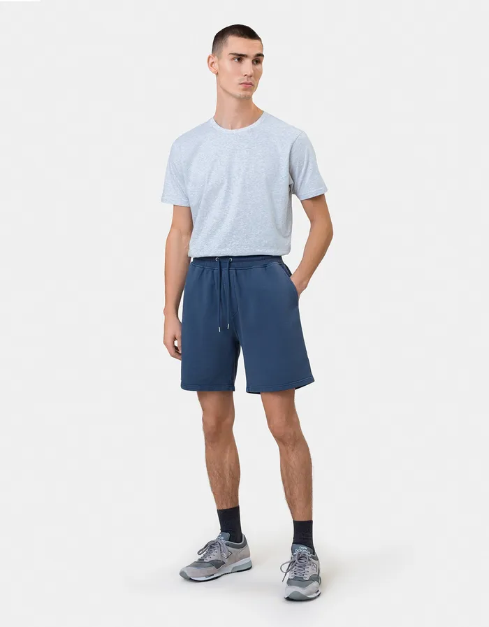Men Shorts Colorfulstandard Classic Organic Sweatshorts 8211 Purple Haze
