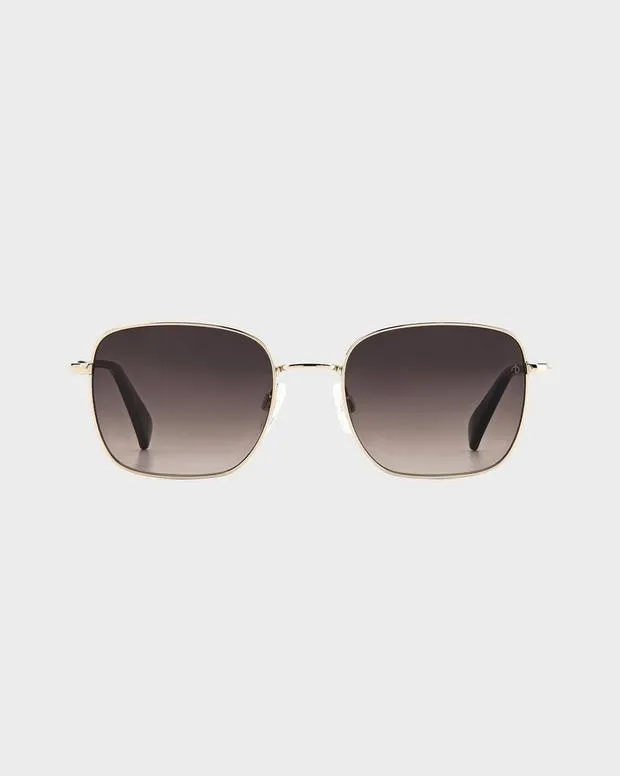Men Sunglasses Rag and Bone Breton Gold
