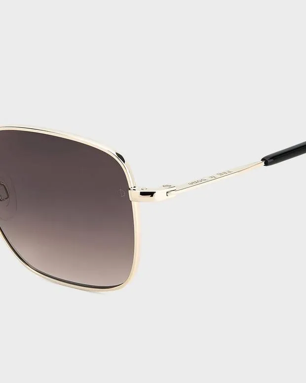 Men Sunglasses Rag and Bone Breton Gold
