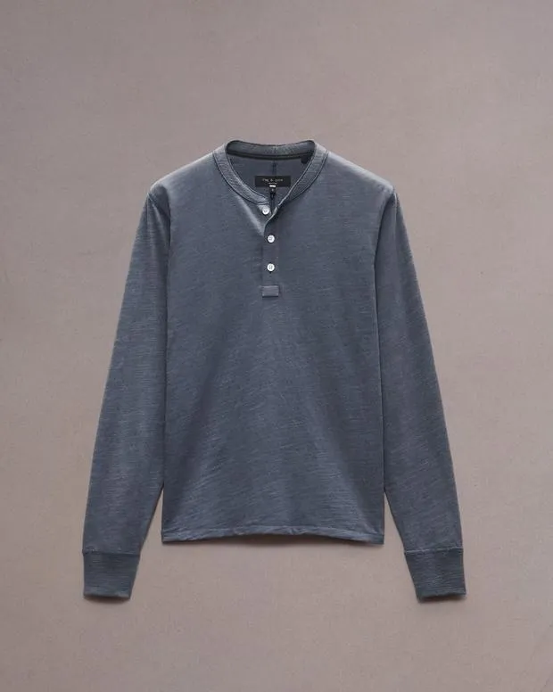 Men TShirts and Henleys Rag and Bone Classic Flame Henley Ombre