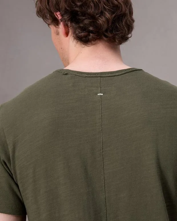 Men TShirts and Henleys Rag and Bone Classic Flame TShirt Forest Green