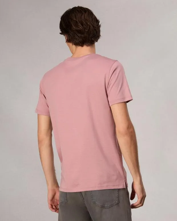 Men TShirts and Henleys Rag and Bone Pima Cotton TShirt Washed Rose