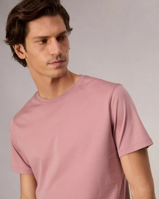 Men TShirts and Henleys Rag and Bone Pima Cotton TShirt Washed Rose