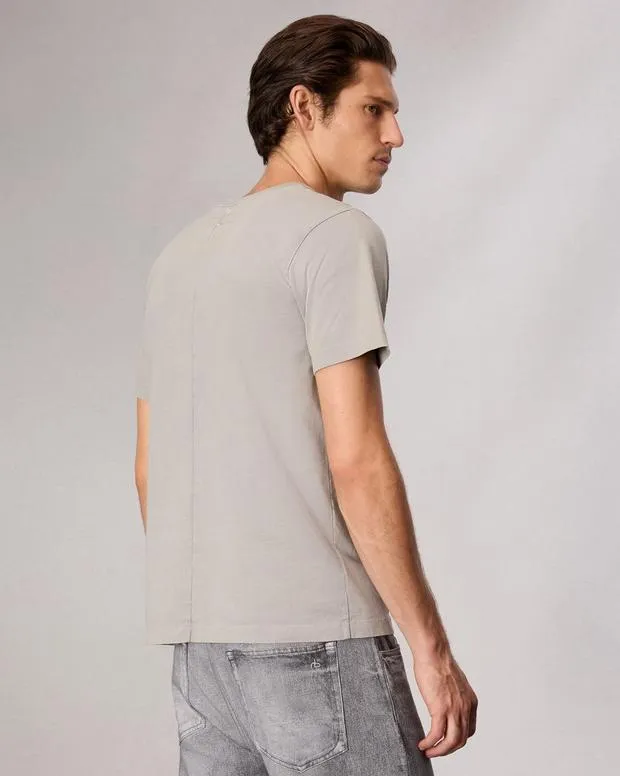 Men TShirts and Henleys Rag and Bone Rb Number 2 TShirt Washed Grey