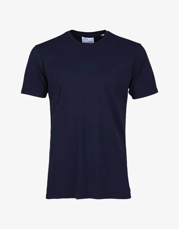 Men TShirts Colorfulstandard Classic Organic Tee 8211 Navy Blue