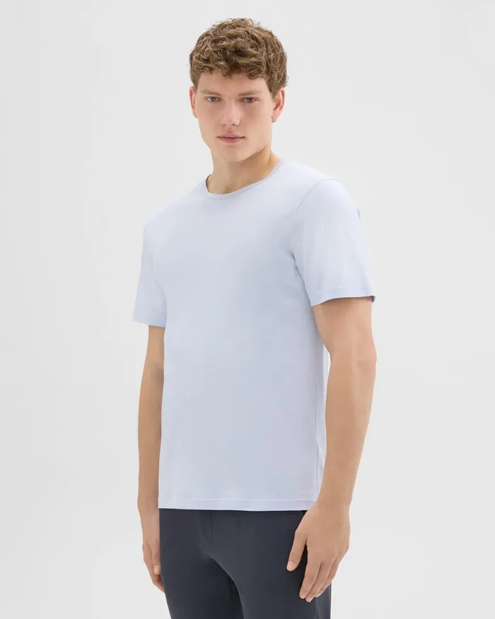 Men TShirts Polos Theory Precise Tee In Pima Cotton Jersey Olympic