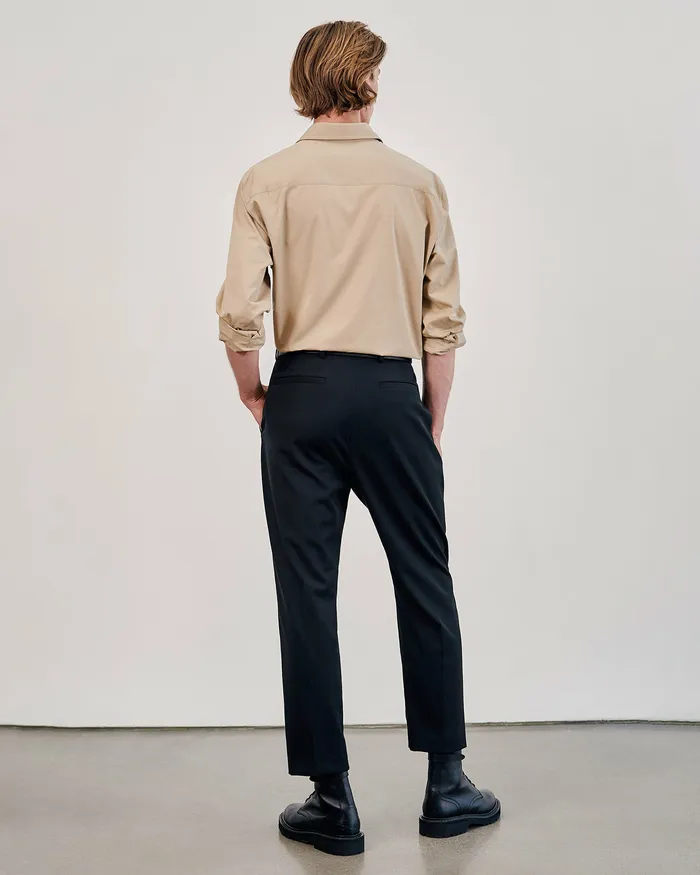 Men TEL AVIV PANT Black Pants and Shorts Nili Lotan