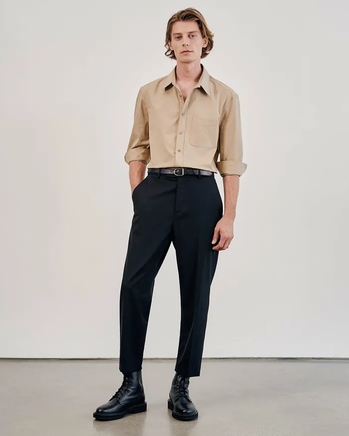 Men TEL AVIV PANT Black Pants and Shorts Nili Lotan