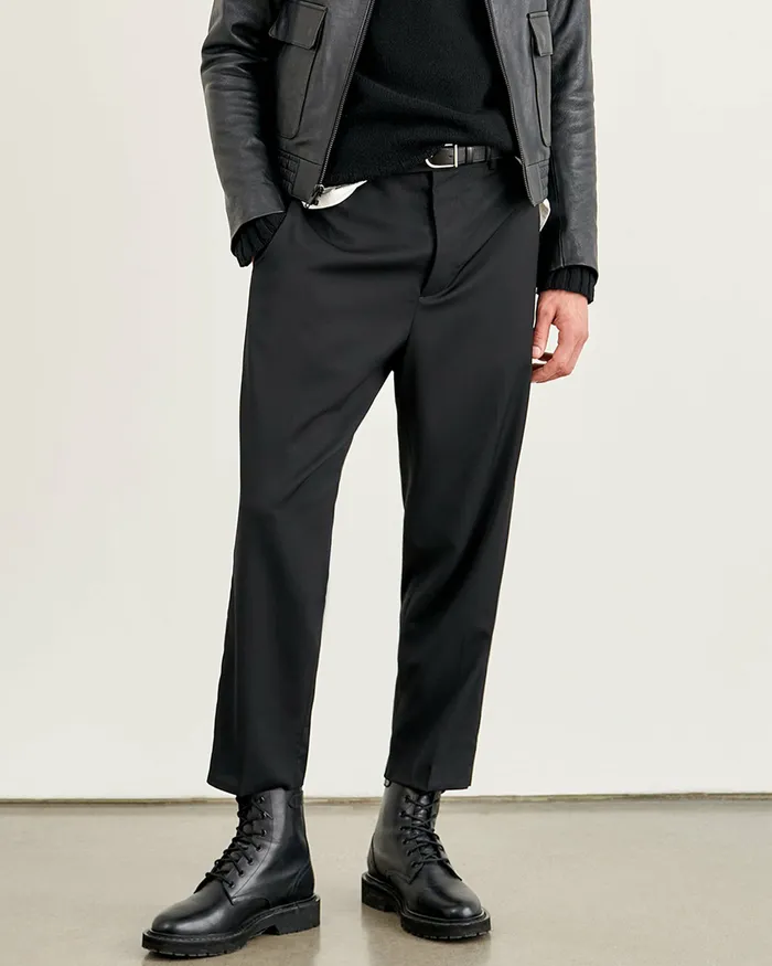 Men TEL AVIV PANT Black Pants and Shorts Nili Lotan