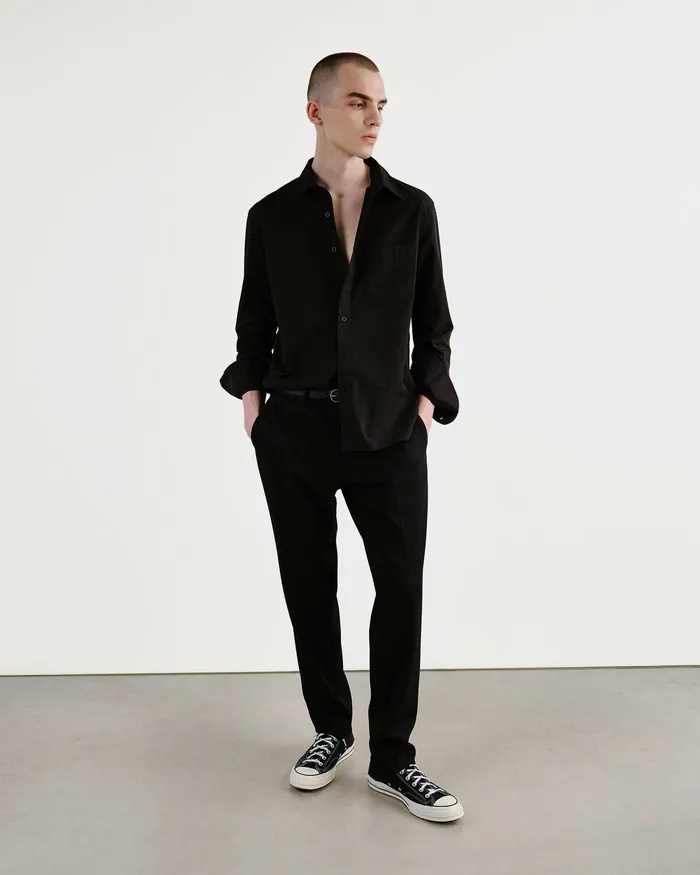 Men TEL AVIV PANT Black Pants and Shorts Nili Lotan