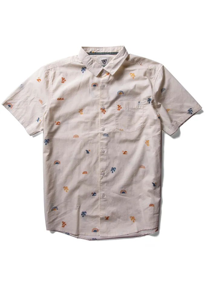 Men The Ecology Center Surf Farm Eco Ss Shirt DUNE Shirts and Flannels Vissla