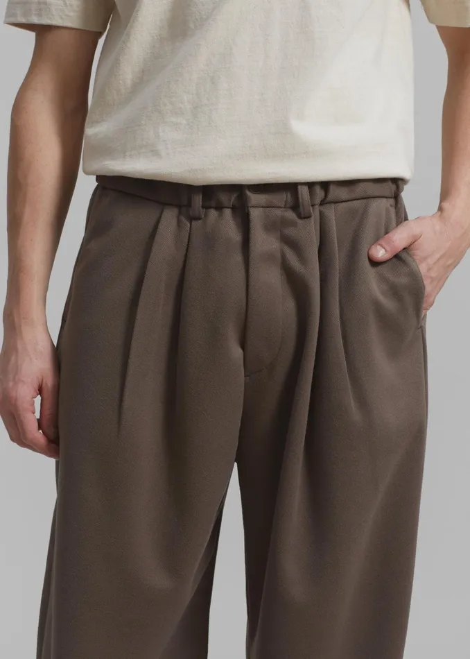 Men Theo Pants 8211 Cocoa The Frankie Shop Bottoms